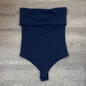 Navy Blue Bodysuit